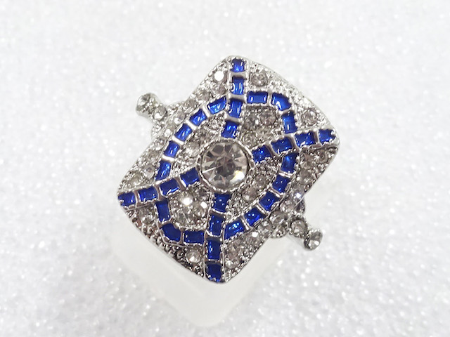CRYSTAL FASHION RING / JP SIZE 16